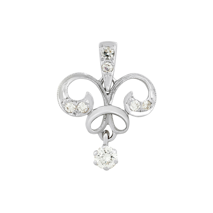 Подвеска из золота 750 пробы c бриллиантами, Л 3904 4536 за 54900