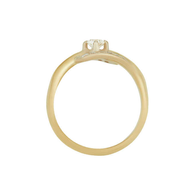 Кольцо из золота 750 пробы c бриллиантами, Л 1116 5509 за 135800