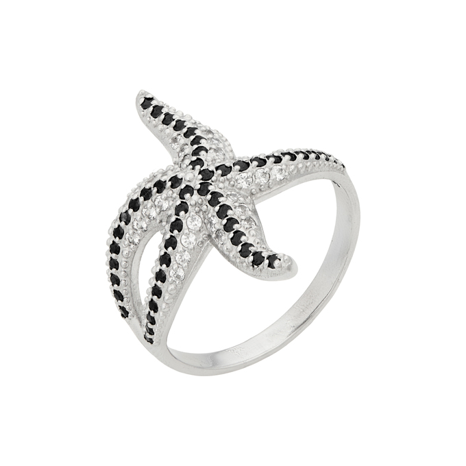 Кольцо из золота 585 пробы c фианитами, Л 0616 8782 за 35200