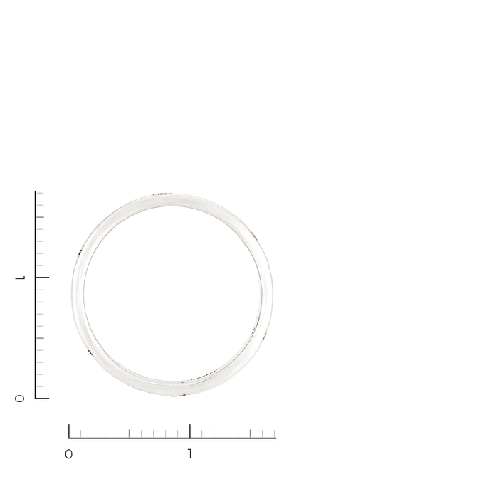 Кольцо из белого золота 585 пробы c 12 бриллиантами, Л 5405 4286 за 35120