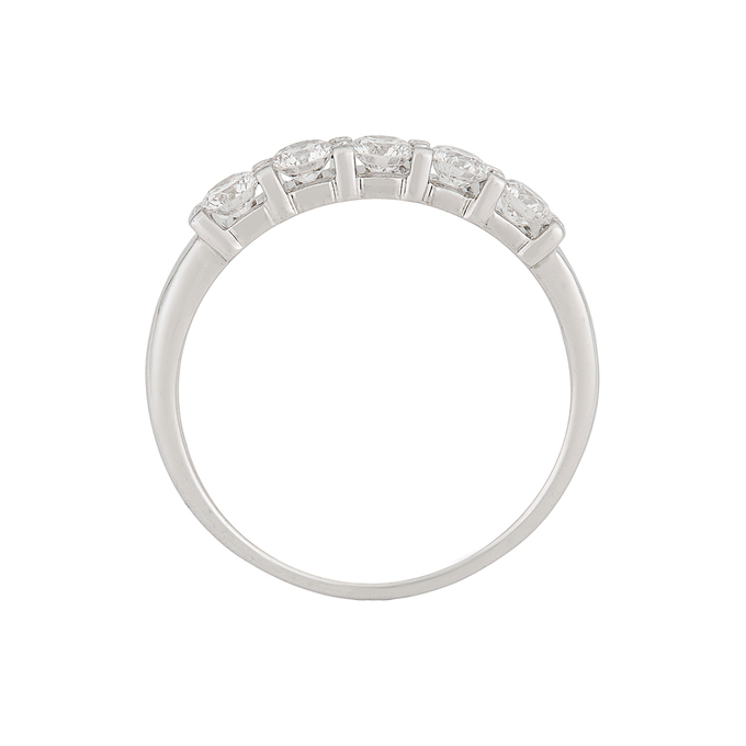 Кольцо из золота 585 пробы c бриллиантами