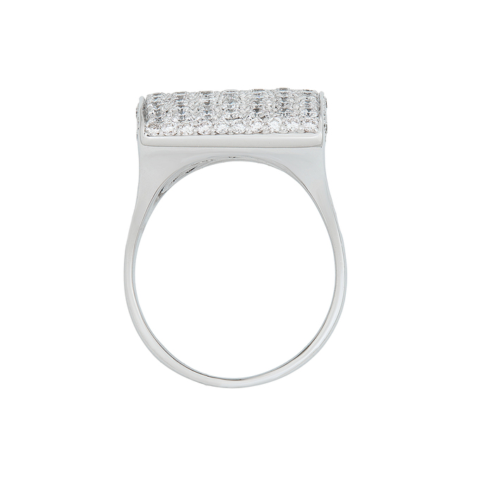 Кольцо из золота 750 пробы c бриллиантами