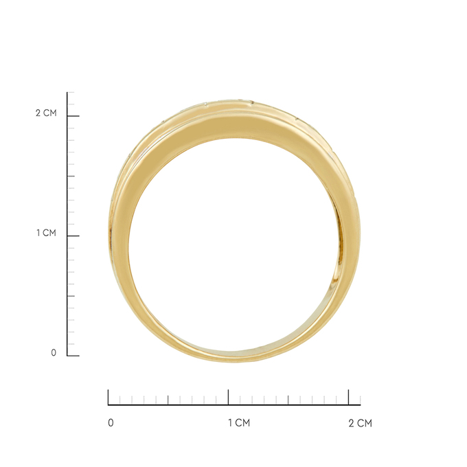 Кольцо из золота 585 пробы c бриллиантами, Л 3911 3920 за 60830