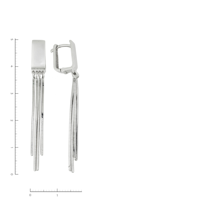 Серьги из золота 585 пробы