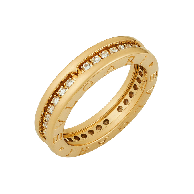 Кольцо Bvlgari B.Zero1 Diamonds, Л 2812 0811 за 365000