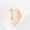 Серьги из красного золота 585 пробы