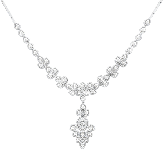 Колье из золота 750 пробы c бриллиантами, Л 3706 5879 за 290000