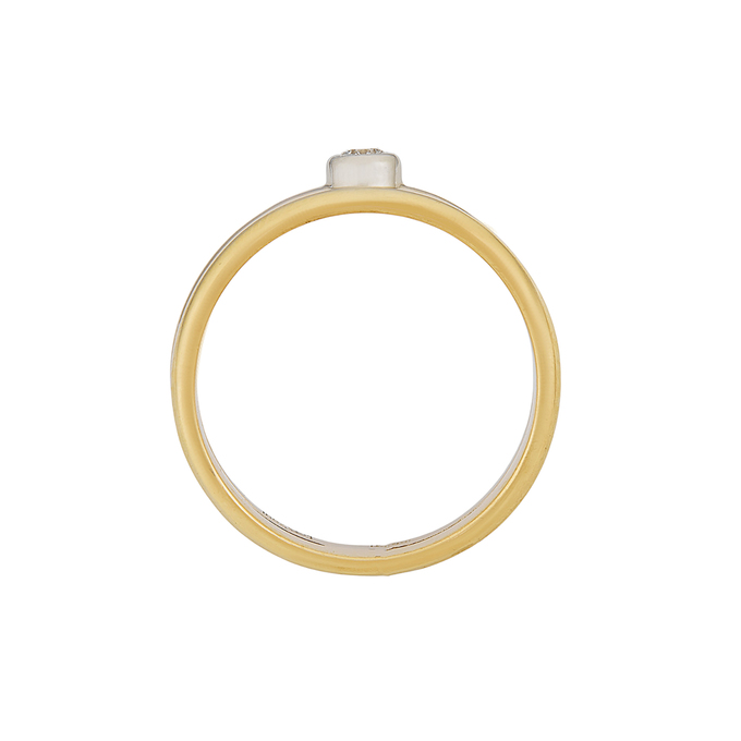 Кольцо из золота 750 пробы c бриллиантом, Л 3507 2690 за 94400