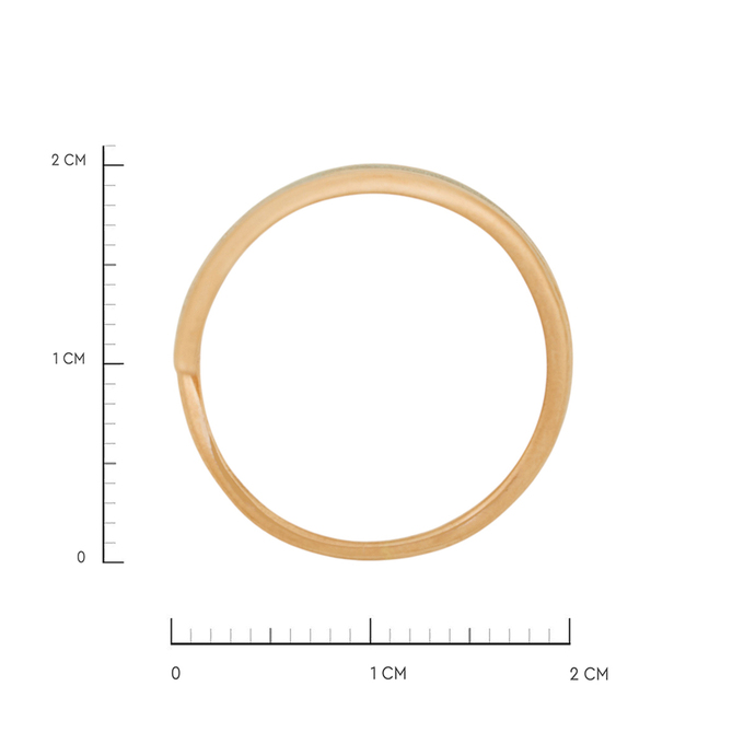 Кольцо из золота 585 пробы c фианитами, Л 0515 2612 за 55300