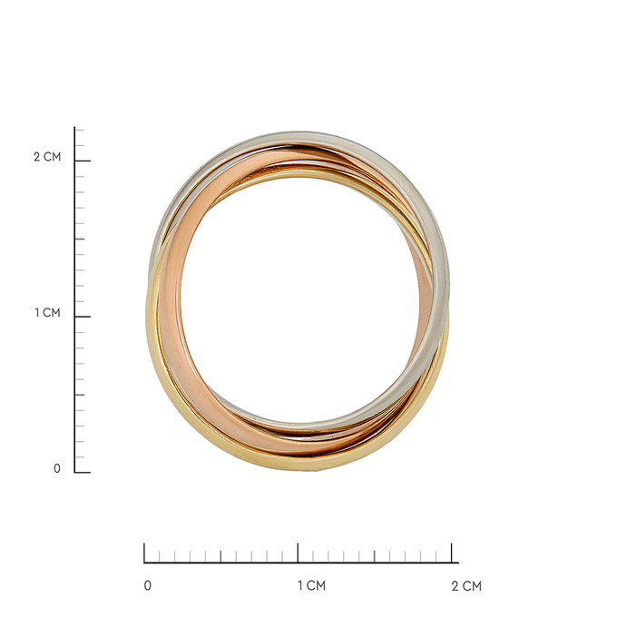 Кольцо Cartier Trinity, Л 2812 2816 за 75000