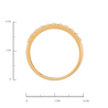 Кольцо из золота 585 пробы c бриллиантами