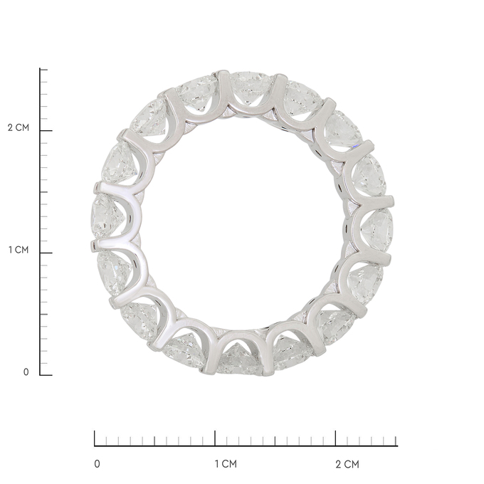 Кольцо из золота 585 пробы c бриллиантами, Л 2812 6508 за 770000