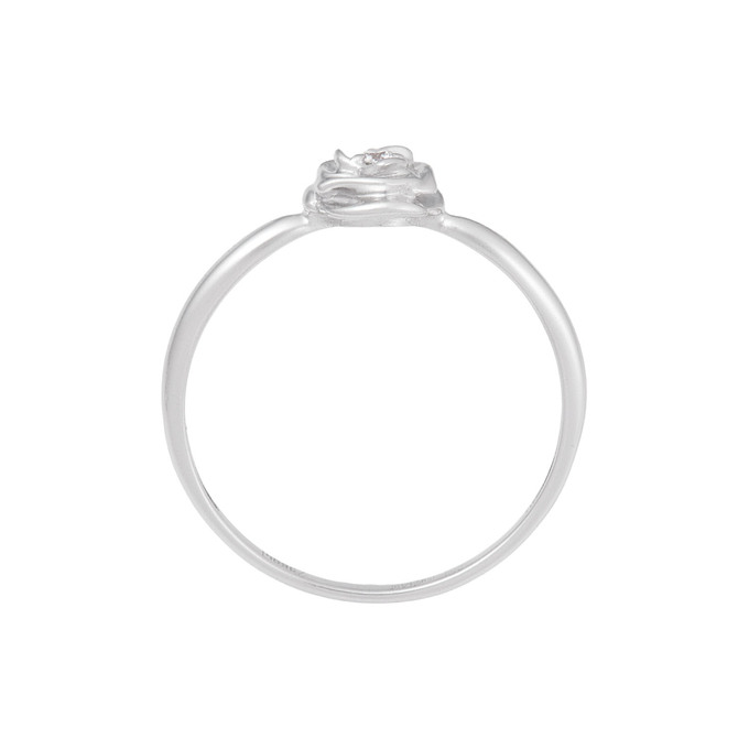 Кольцо из золота 585 пробы c бриллиантом, Л 7001 1694 за 14000