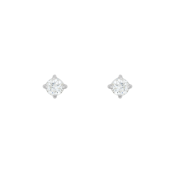 Серьги из золота 750 пробы c бриллиантами, К 0000 3199 за 175000