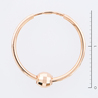 Серьги из золота 585 пробы