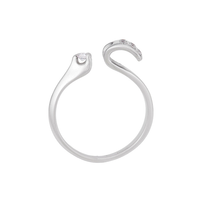 Кольцо из золота 585 пробы c бриллиантами, Л 2314 5972 за 64900