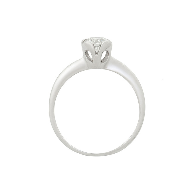 Кольцо из золота 750 пробы c бриллиантом, Л 2808 1662 за 130550