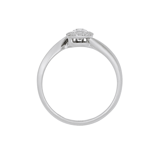 Кольцо из золота 750 пробы c бриллиантами, Л 2812 0121 за 65000