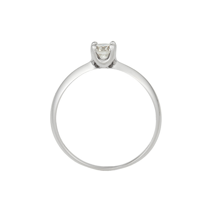 Кольцо из золота 585 пробы c бриллиантом, Л 4710 8512 за 47200