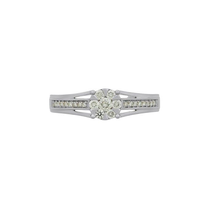 Кольцо из золота 585 пробы c бриллиантами, Л 4710 5604 за 37600