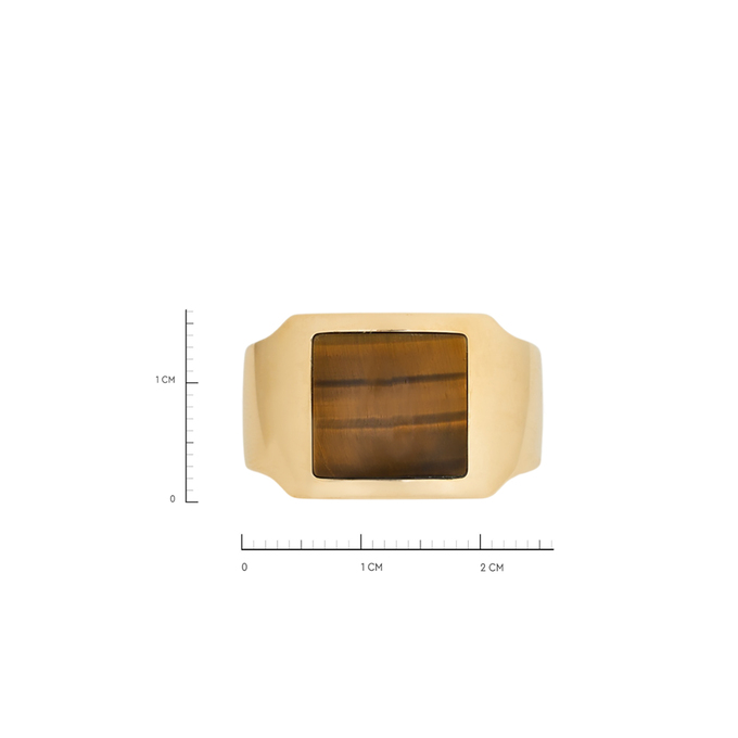 Кольцо Cartier Santos Tiger`s Eye, Л 2813 1998 за 470000