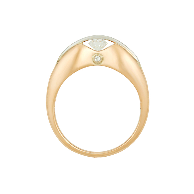 Кольцо из золота 585 пробы c бриллиантами, Л 7303 4348 за 83650