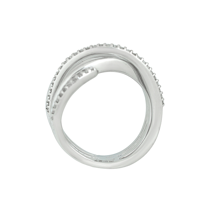 Кольцо из золота 750 пробы c бриллиантами, Л 0515 0478 за 112450