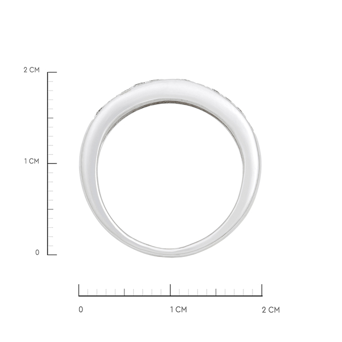 Кольцо из золота 585 пробы c бриллиантами, Л 3007 6584 за 59000