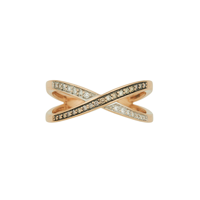 Кольцо из золота 585 пробы c бриллиантами, Л 2212 9509 за 22750