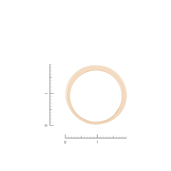 Кольцо из золота 585 пробы c 11 бриллиантами