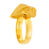 Кольцо золото, 750, 3 к.,7,11 гр. (чистый вес 7,11 гр.) Roberto Coin Textured Nugget,  вмятины и царапины