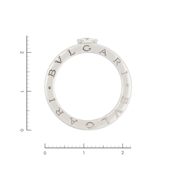 Кольцо из белого золота 750 пробы c 1 бриллиантом, Л 2810 2624 за 265000