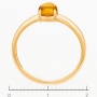Кольцо из красного золота 585 пробы c 1 опалом Л30120177 фото 3