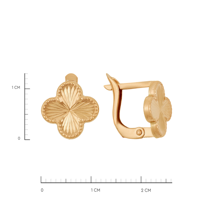Серьги из золота 585 пробы, Ц О007 1552 за 19920