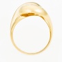 Кольцо из желтого золота 585 пробы Л75009252 фото 3