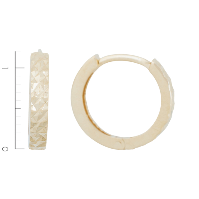 Серьги из золота 585 пробы