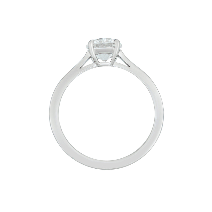 Кольцо из золота 750 пробы c бриллиантом, Л 2811 7678 за 810000