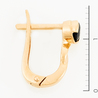 Серьги из красного золота 585 пробы c 2 сапфирами