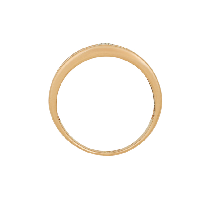 Кольцо из золота 585 пробы c бриллиантом, Л 4807 5555 за 40720