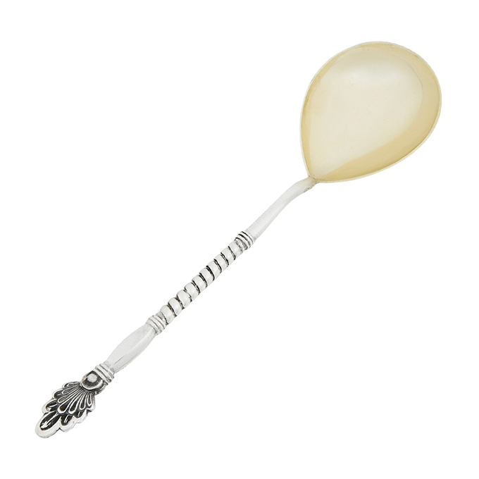Ложка из серебра 875 пробы, Л 6602 8493 за 15000