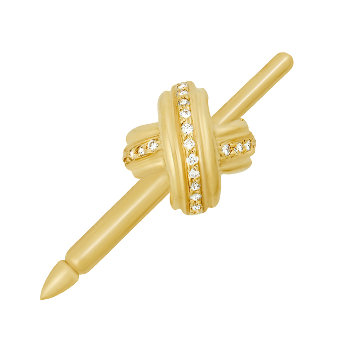 Брошь Tiffany & Co Signature X