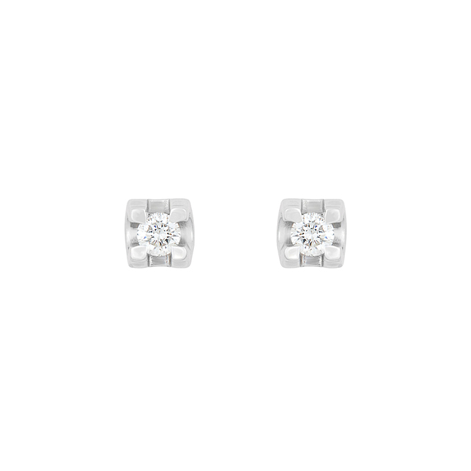 Серьги из золота 585 пробы c бриллиантами, К 0000 4167 за 42000
