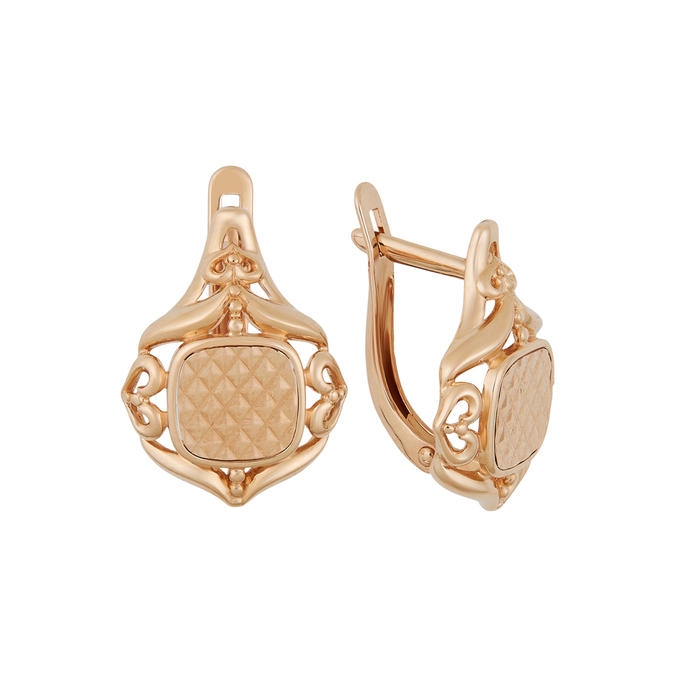 Серьги из золота 585 пробы