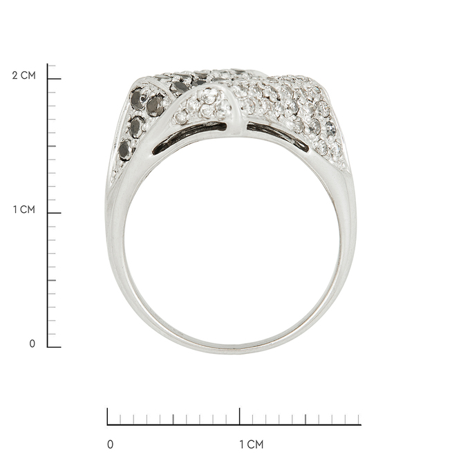 Кольцо из золота 750 пробы c бриллиантами, Л 2811 6759 за 108720