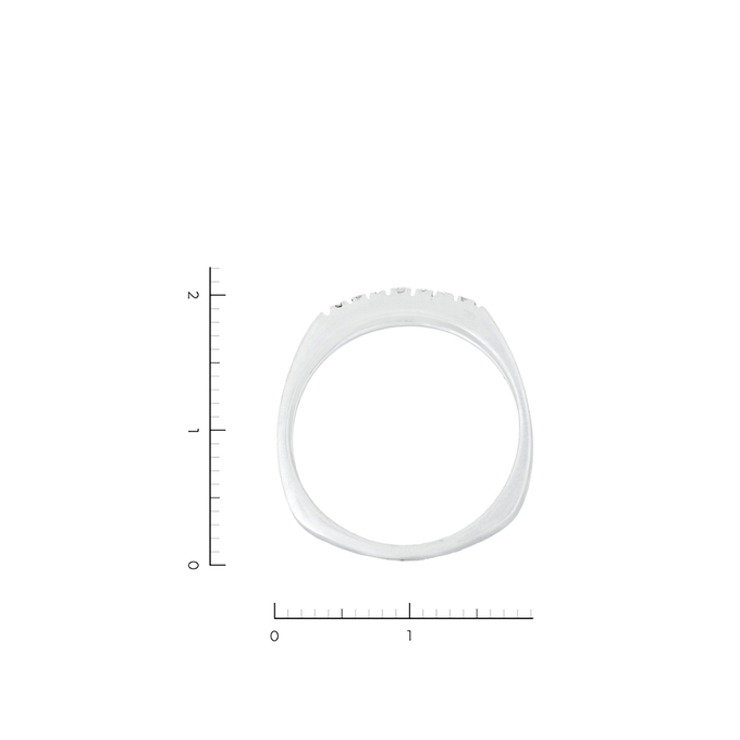 Кольцо из золота 750 пробы c 14 бриллиантами