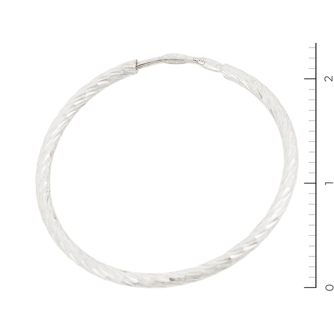 Серьги из белого золота 585 пробы