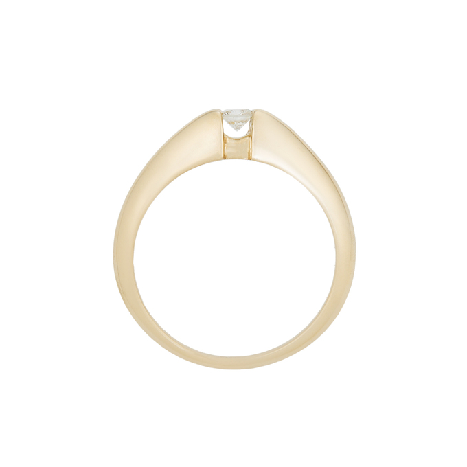 Кольцо из золота 585 пробы c бриллиантом, Л 3202 1630 за 55200