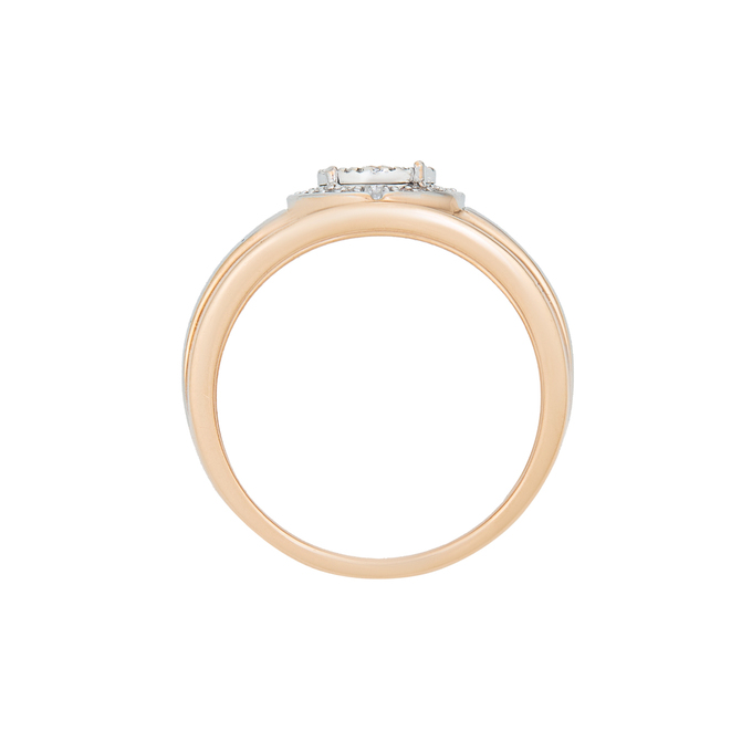 Кольцо из золота 585 пробы c бриллиантами, Л 2415 1514 за 78720