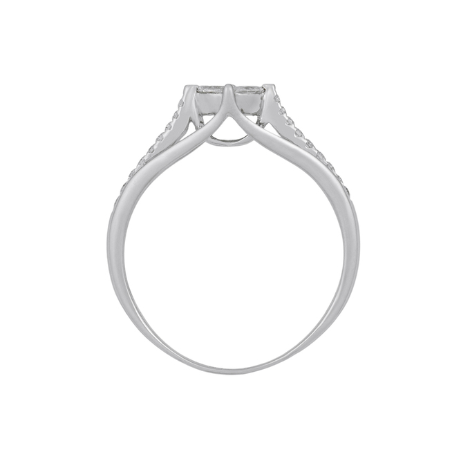 Кольцо из золота 750 пробы c бриллиантами, Л 4710 5040 за 37250