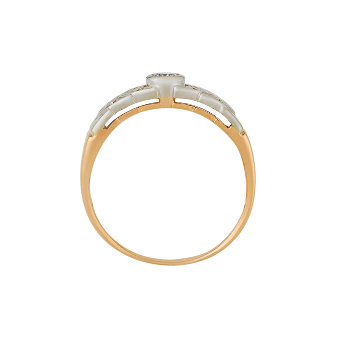 Кольцо из золота 585 пробы c бриллиантами, Л 4807 8324 за 58000